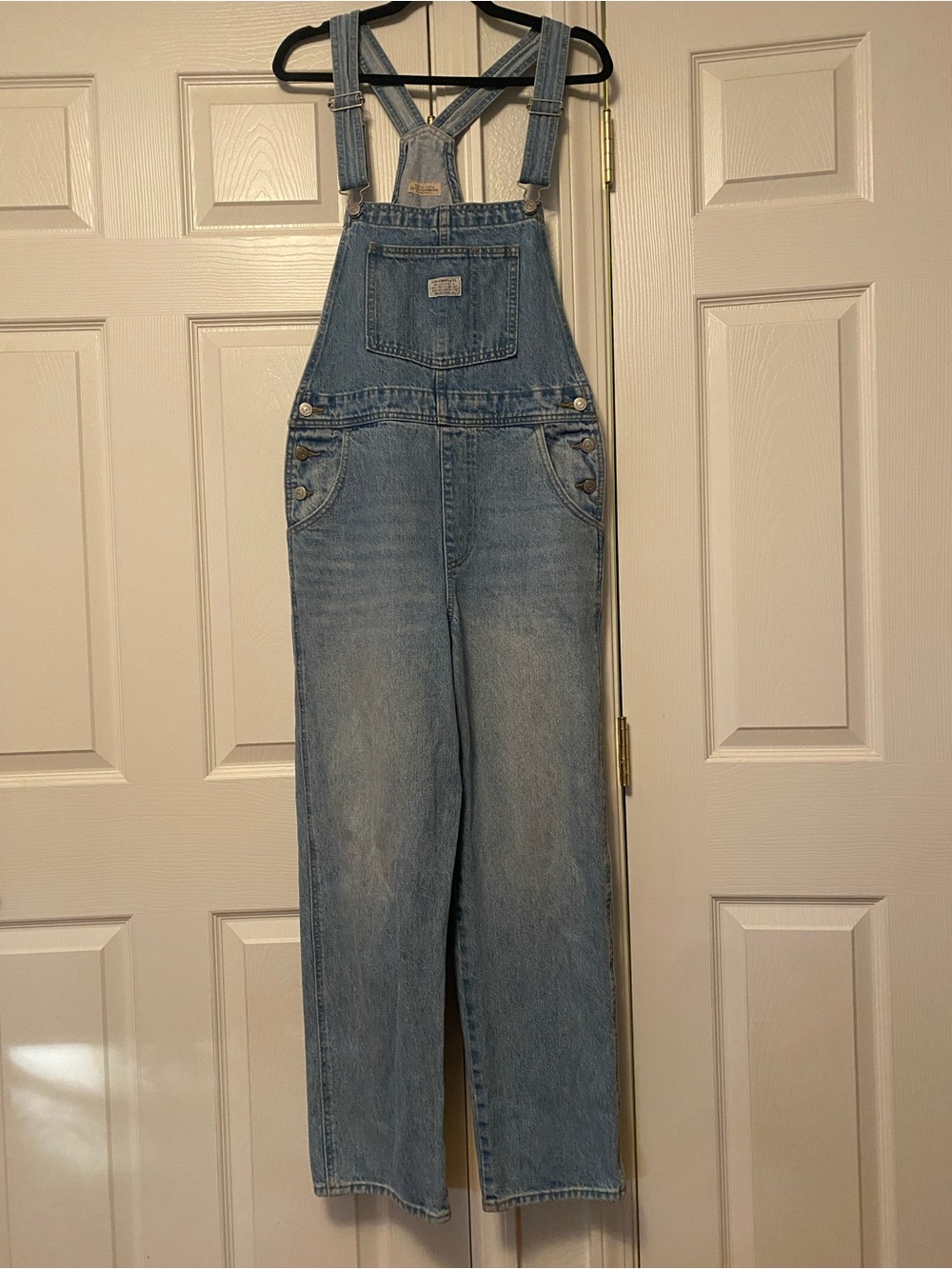 Levi's Light Blue Denim Women's Overalls